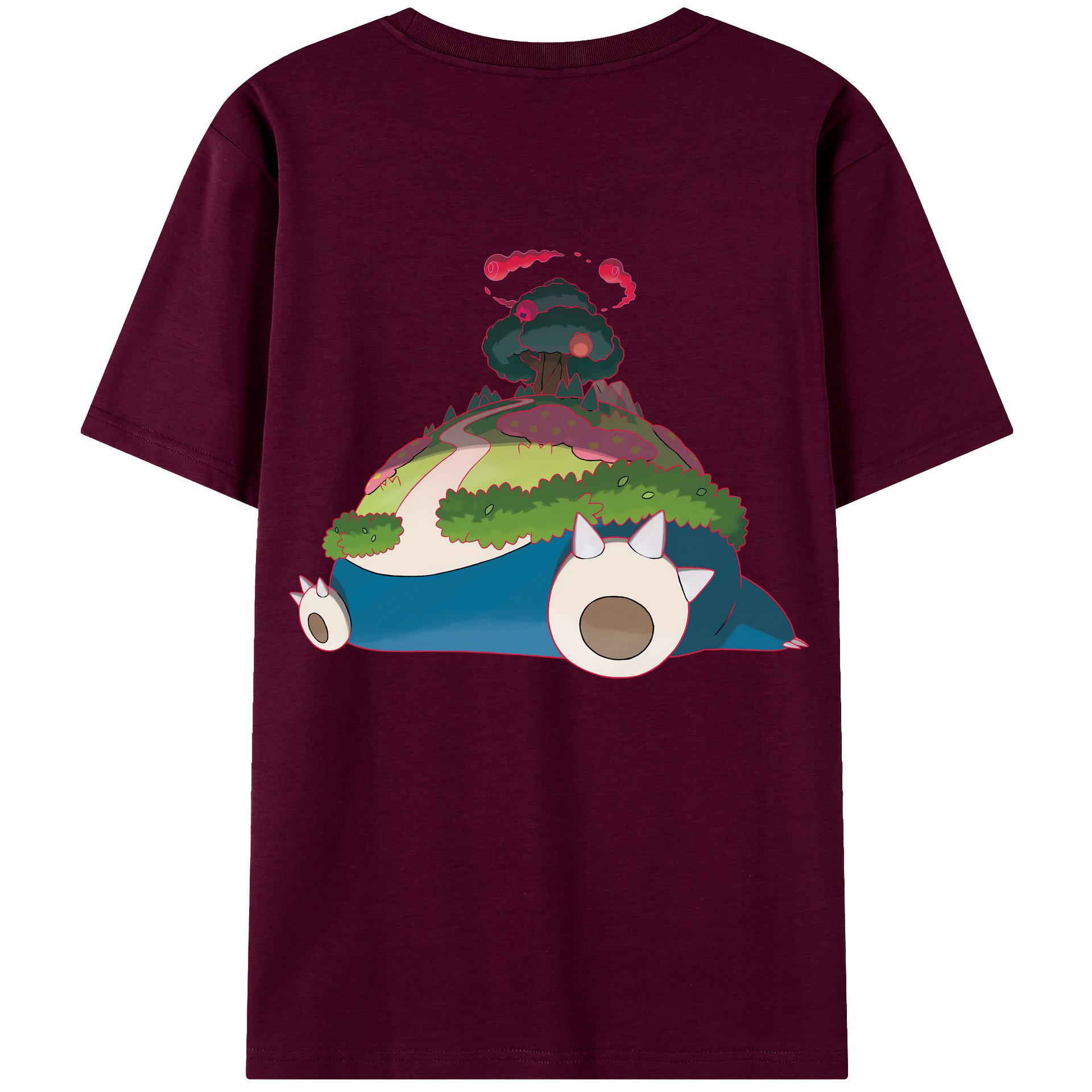 （画像用） ポケットモンスター Pokémon レディース半袖Tシャツ(バックプリント)